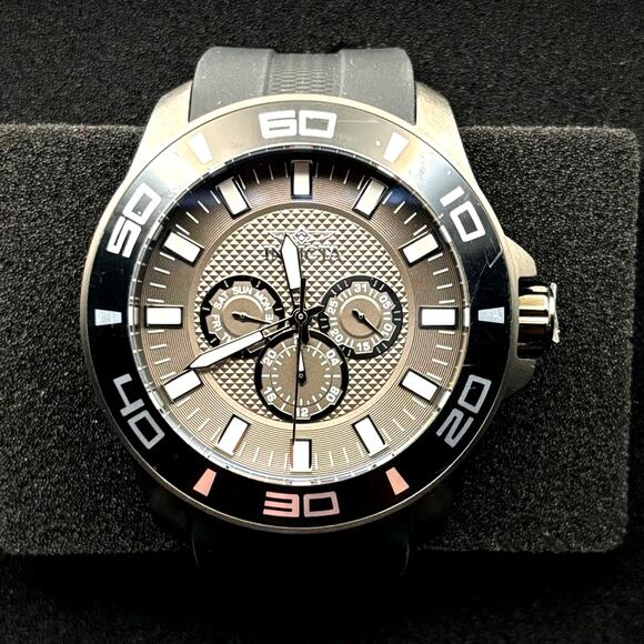 Invicta 30112 Pro Diver 50mm Mens Stainless Steel Silicone Strap Watch NIBWT - Picture 5 of 17